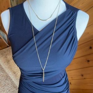 Stella & Dot Kari Gold layered necklace